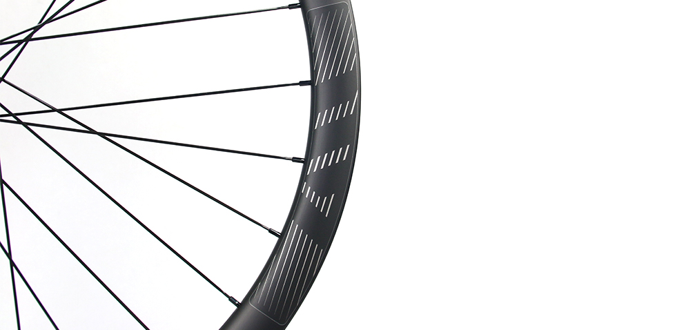 unique carbon wheel decal graphic